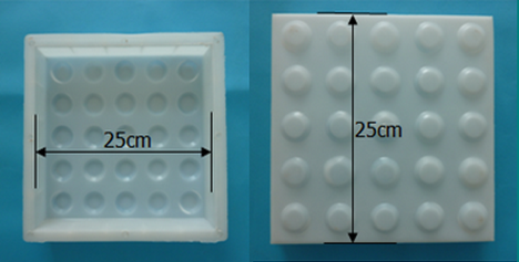 彩磚塑料模具